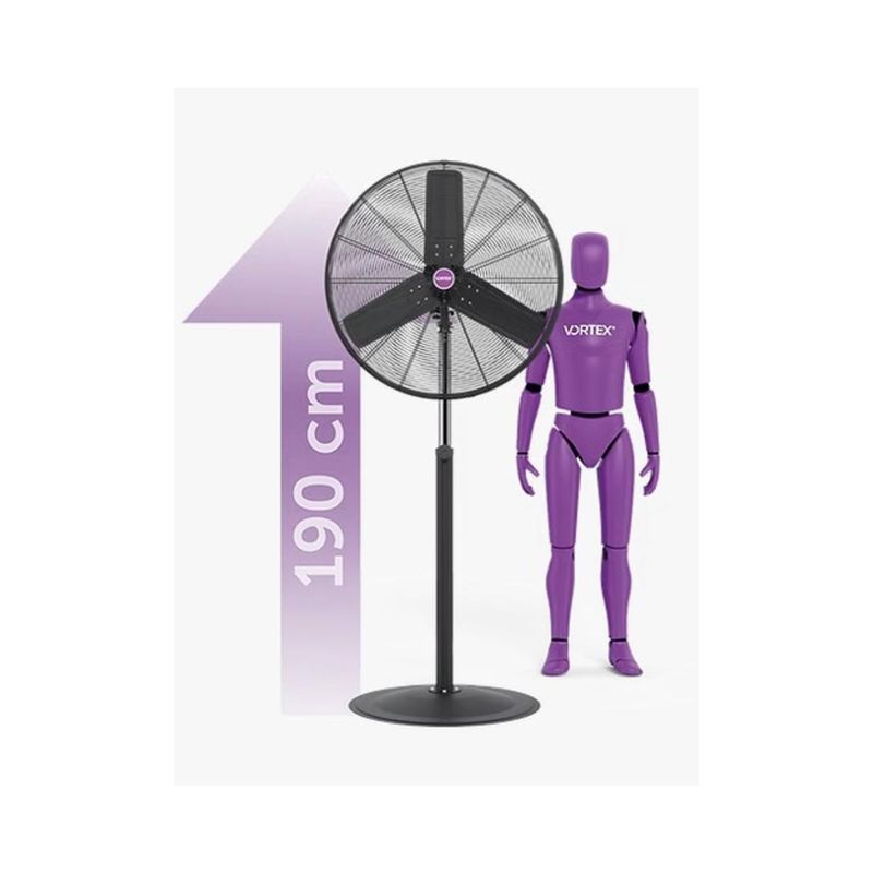 VENTILADOR NAVIA P30 30" 3 VEL INDUSTRIAL/PEDESTAL