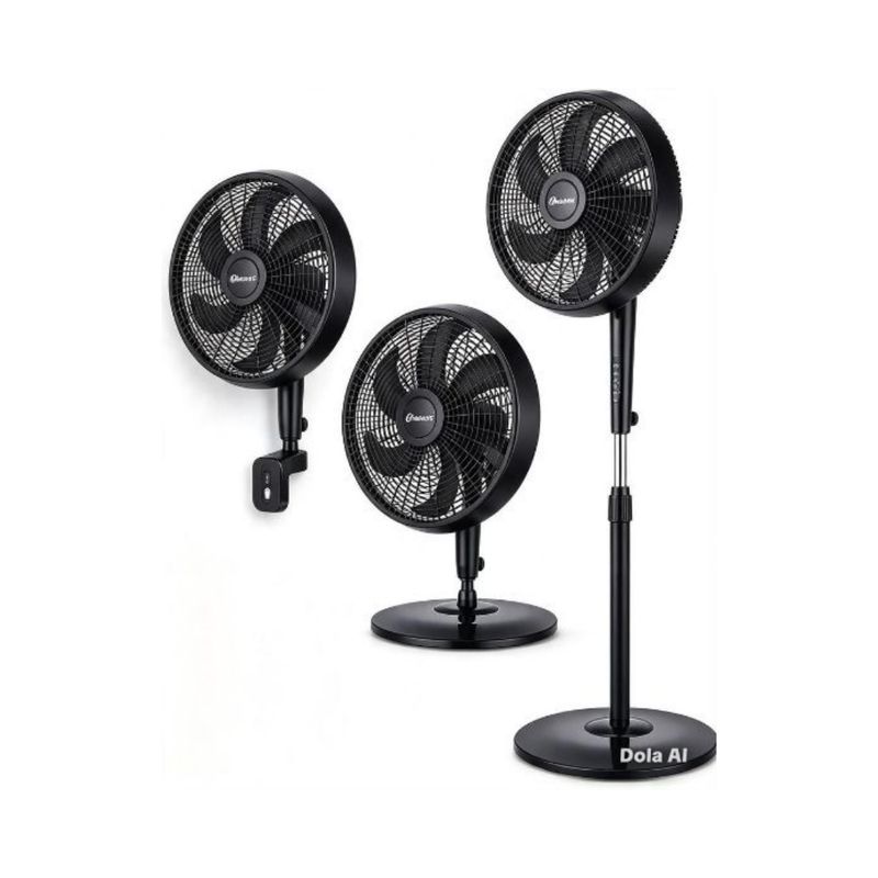 VENTILADOR OSTER OSVUNI18107SPB 18" PEDESTAL 3 EN 1