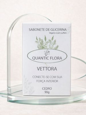 Vettora - Jabón vegano de glicerina y cedro