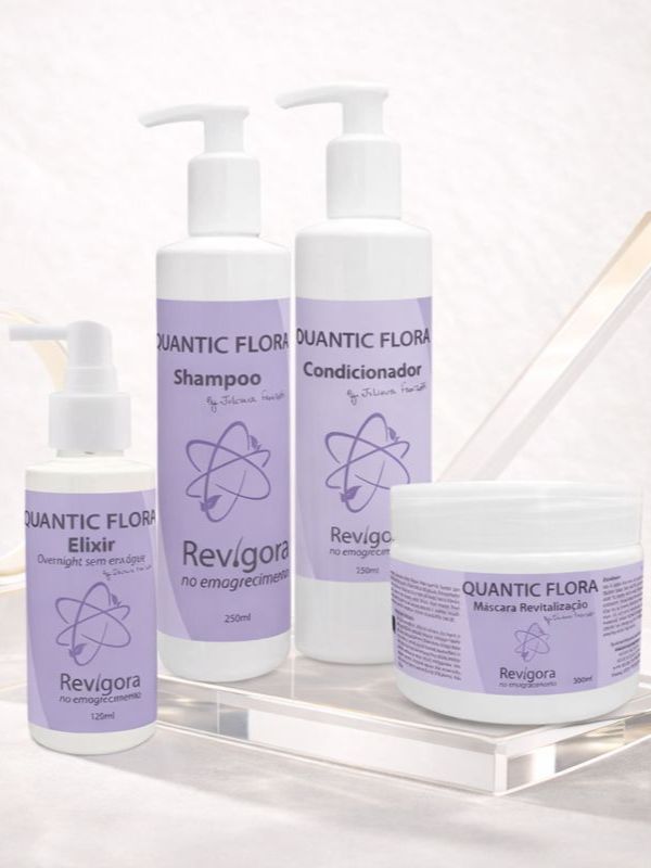 Revigora Complete Kit by Dr. Juliana Franzotti 4-Step Professional Ritual for Home Use | Hair Renewal + Cosmetic Strengthening | Vegan Formula | All Hair Types