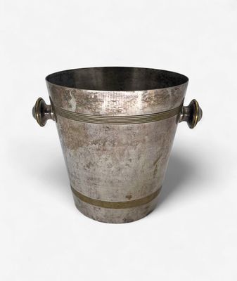 Metal Ice Bucket France 20th Century