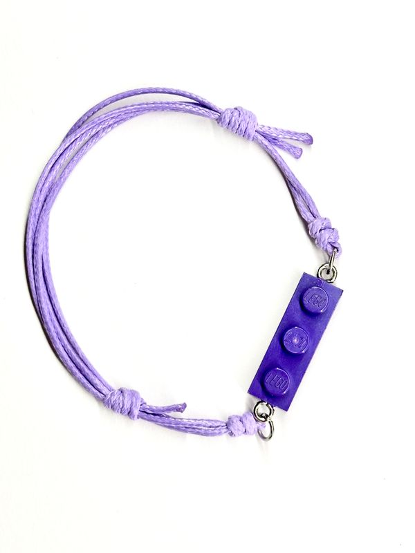 Bracelet Coton Violet