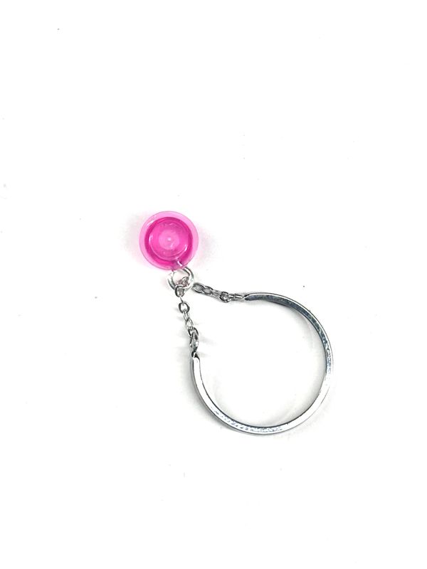 Bague pendante Rose