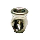 JOINER 2 HOLES CHROME THREADED