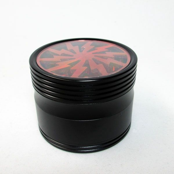 Grinder thunder black/burgundy 63mm