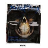ZIP LOCK BAG SKULL 75X70