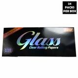 LUXE GLASS CLEAR ROLLING PAPER KING SIZE