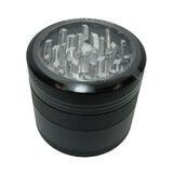 GRINDER SHARPSTONE 4PC CLEAR TOP BLACK