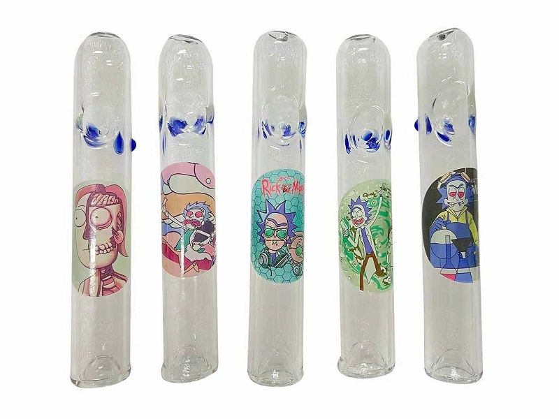 RICK AND MORTY GLASS PIPE
