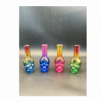 YP 8003 GLASS WATERPIPE SMALL SKULL OSH-368