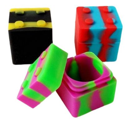 CONTAINER SILICONE CUBE STACKABLE 11ML
