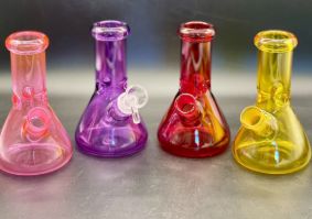 MIXED SMALL GLASS WATERPIPE YP1031
