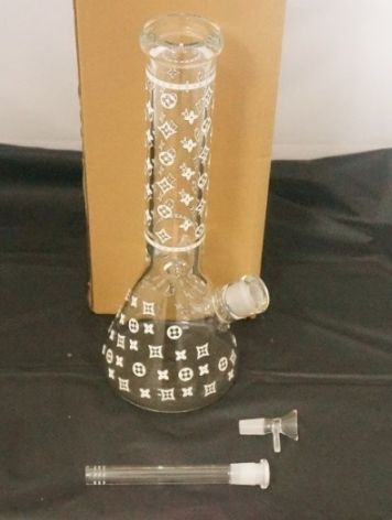 WATERPIPE 35CM QD26790 GLOW IN THE DARK