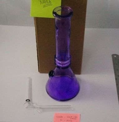 WATERPIPE 30CM QD26825 PURPLE