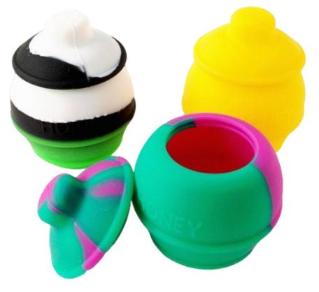CONTAINER SILICONE HONEY POT 28ML