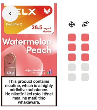 RELX INFINITY 2 - WATERMELON PEACH 28.5MG POD