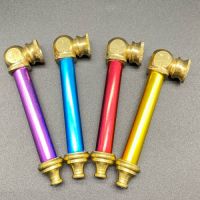 COLOURED BRASS PIPES (LONG) UCN0037