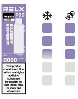 RELX MagicGo MAX POD -   BLUEBERRY RASPBERRY 28.5MG 13ML
