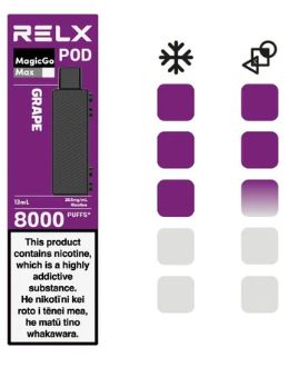 RELX MagicGo MAX POD - GRAPE 28.5MG 13ML
