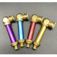COLOURED BRASS PIPE (SHORT) UCN0036