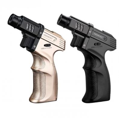 HONEST GAS BLOW TORCH REFILLABLE LIGHTER MIX COLOUR #BCZ467