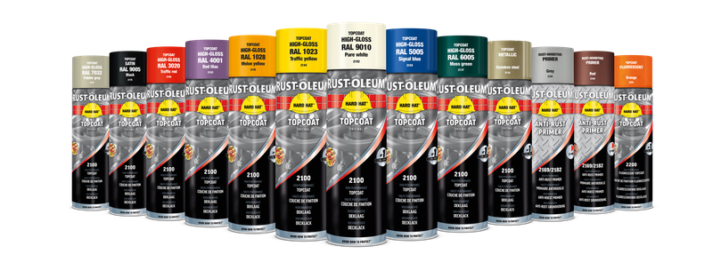 HARD HAT® DECKANSTRICHE RAL - FARBEN