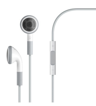 Apple Earphones with Remote and Mic