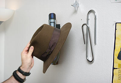Where a geek hangs his hat
