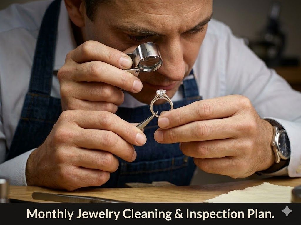 Monthly Jewelry Cleaning &amp; Inspection Plan