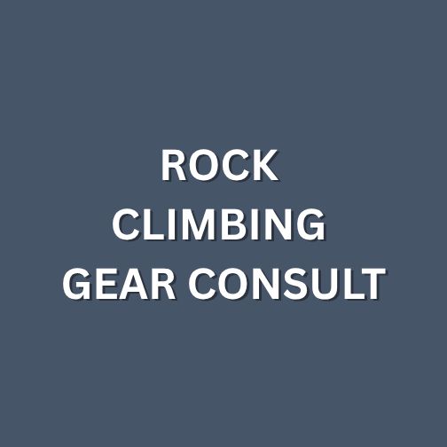 Rock Climbing Gear Consultation