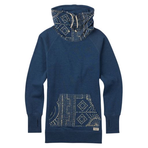 Foxtrot Fleece, Colour: Indigo Heather, Size: S