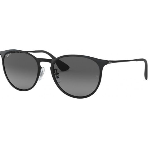 Erika Metal Sunglasses, Colour: Black/Gray Gradient Polarized
