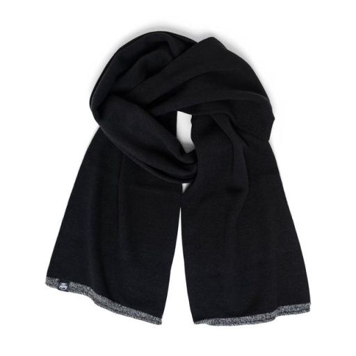Hershel Wool Scarf, Colour: Black