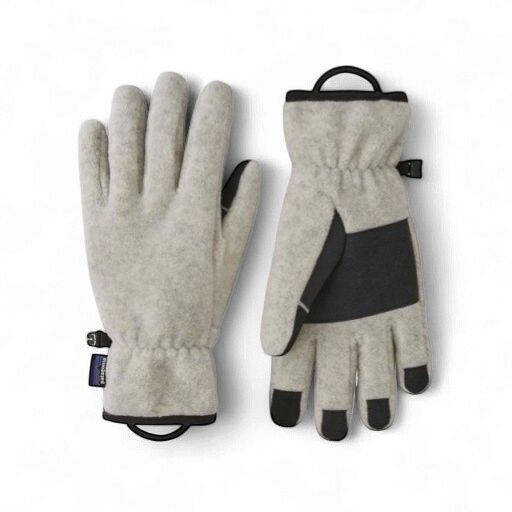 Synchilla Gloves, Colour: Oatmeal Heather, Size: S