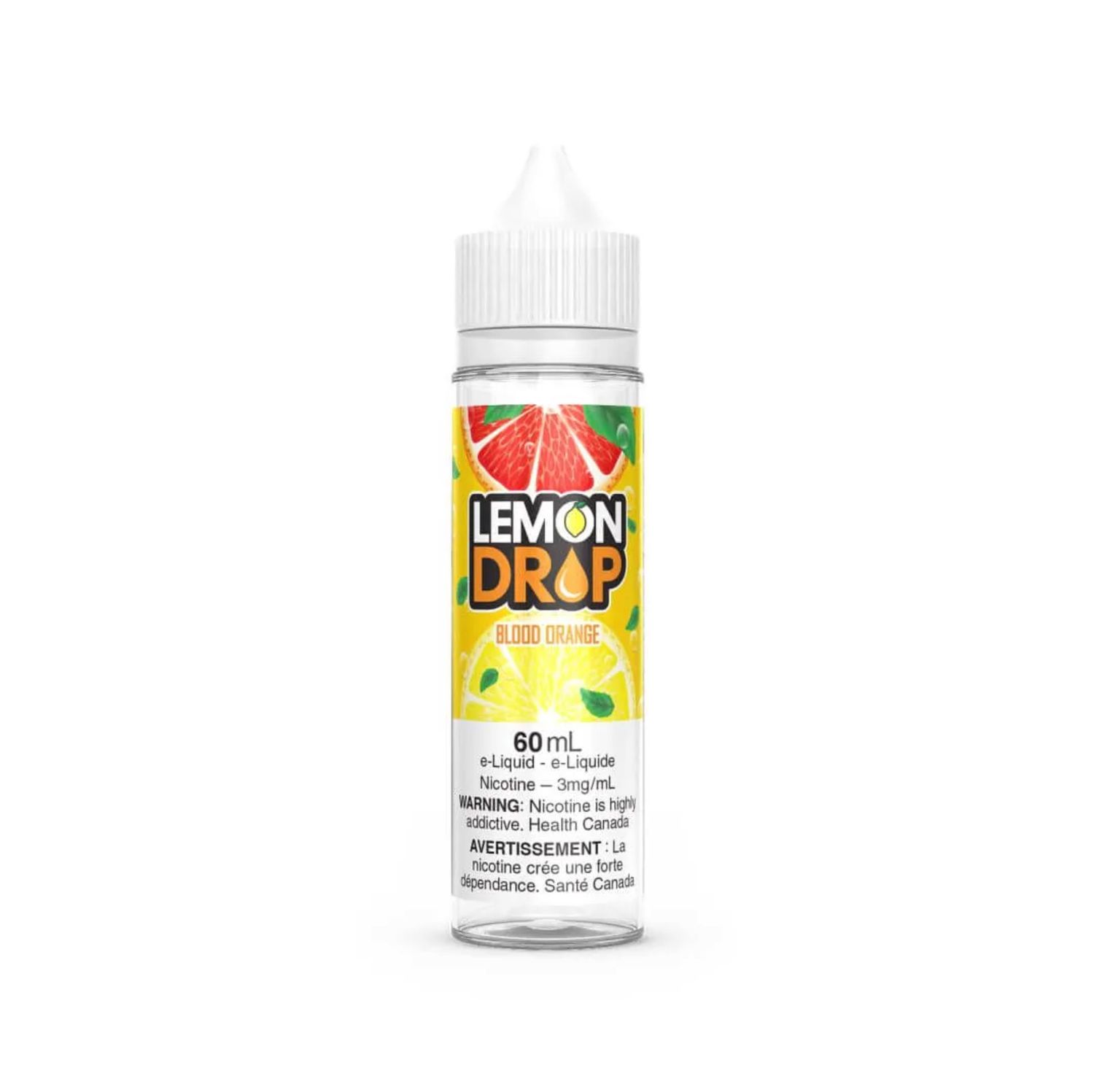 Lemon Drop E-Liquid Collection (60ml), Flavor: Blood Orange, Nicotine Strength: 0 mg