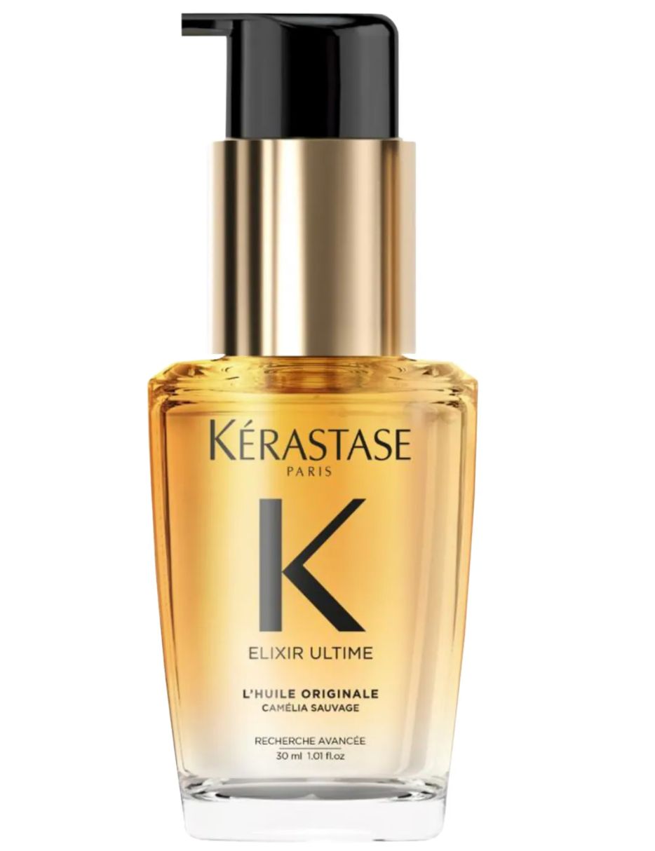 Elixir Ultime Refillable Hydrating Hair Oil for Shine, Size: 30 ML