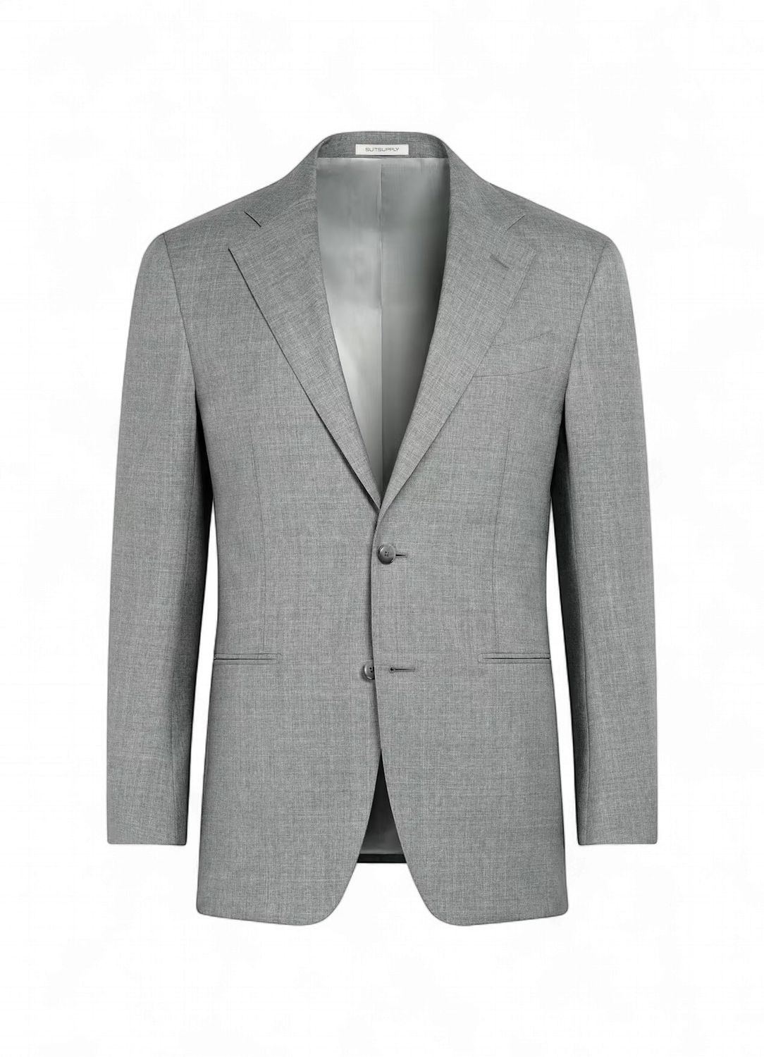 Perennial Tailored Fit Suit Jacket, Colour: Light Grey