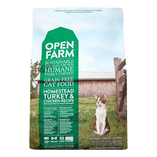 Open Farm Grain Free Homestead Turkey &amp; Chicken Recipe Dry Cat Food