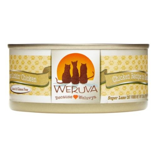 Weruva Paw Lickin' ChickenWet Cat Food, 5.5 Oz (Pack of 24)