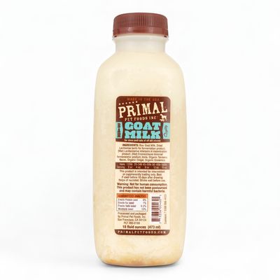 Primal Raw Goat Milk 16 Oz.