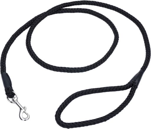 Black Rope Dog Leash
