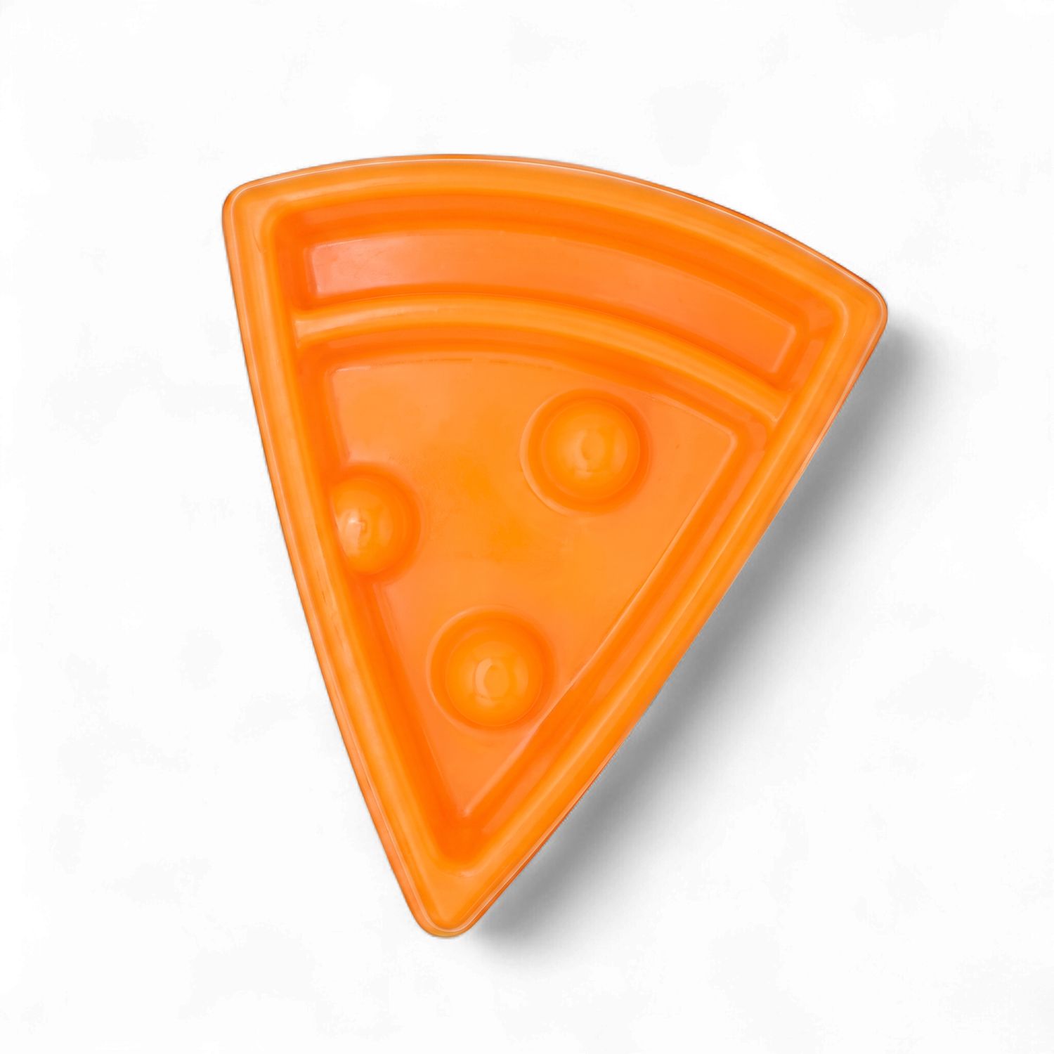 ZippyPaws Happy Bowl Pizza Slow Feeder Dog Bowl