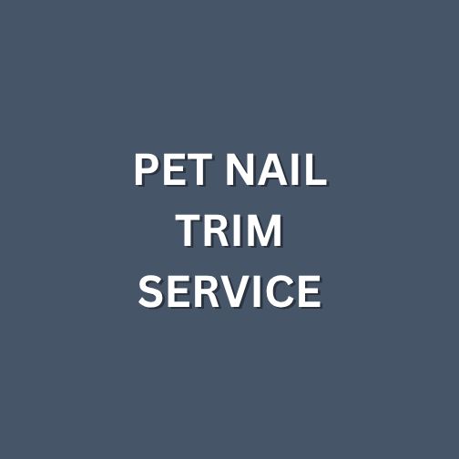 Pet Nail Trim Service