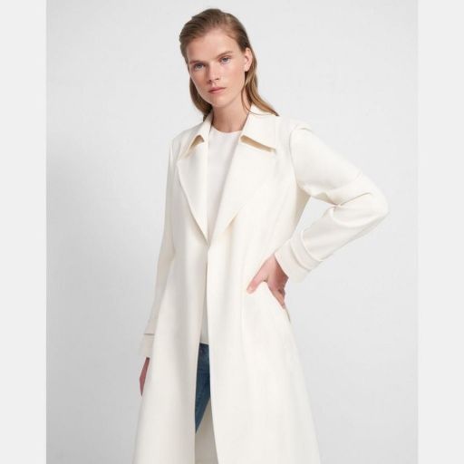 Oaklane Trench Coat - Crepe