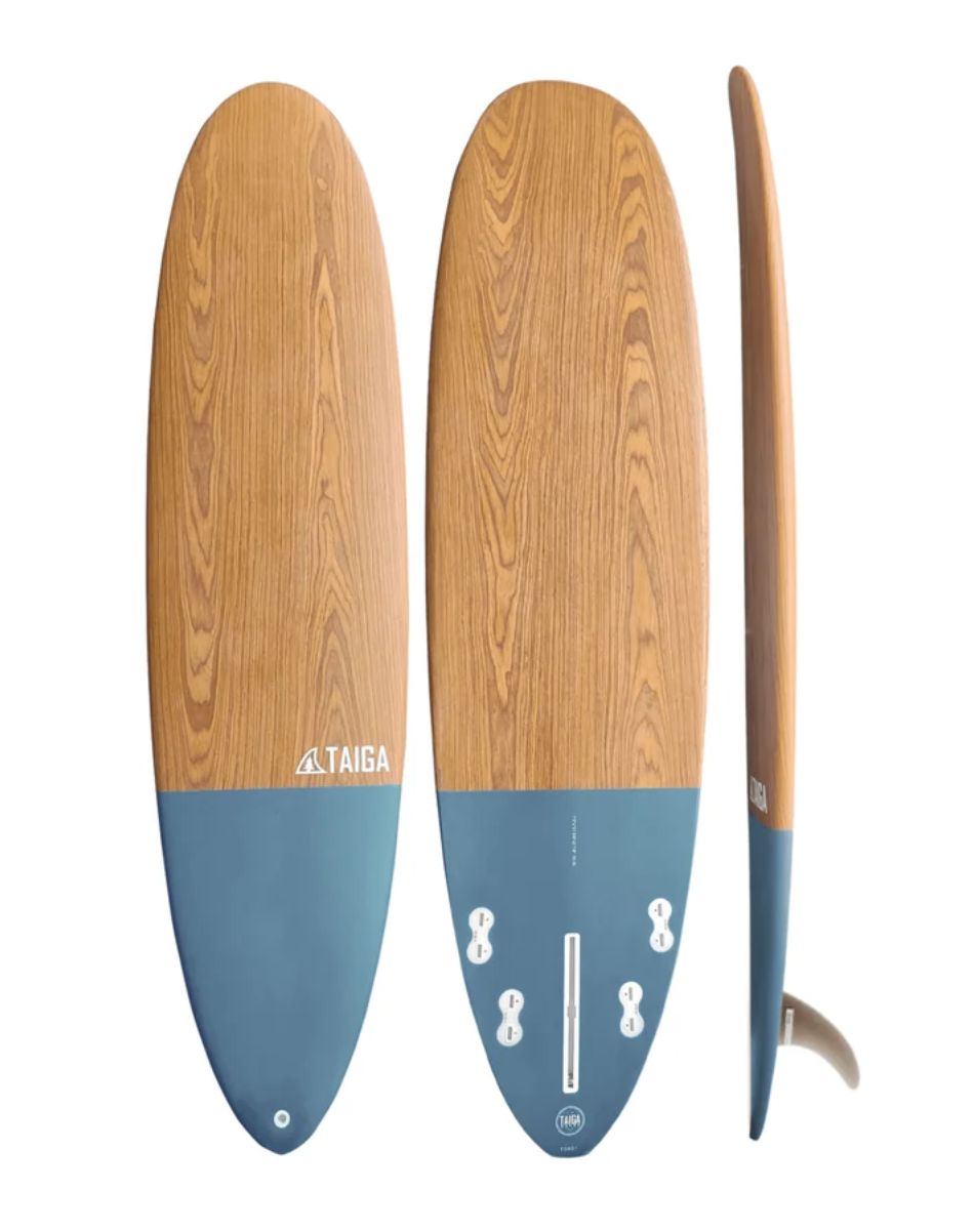 Malibu 7'2'' / 7'10'' Surfboard, Color: Blue Sea, Pack Size: 7'2"