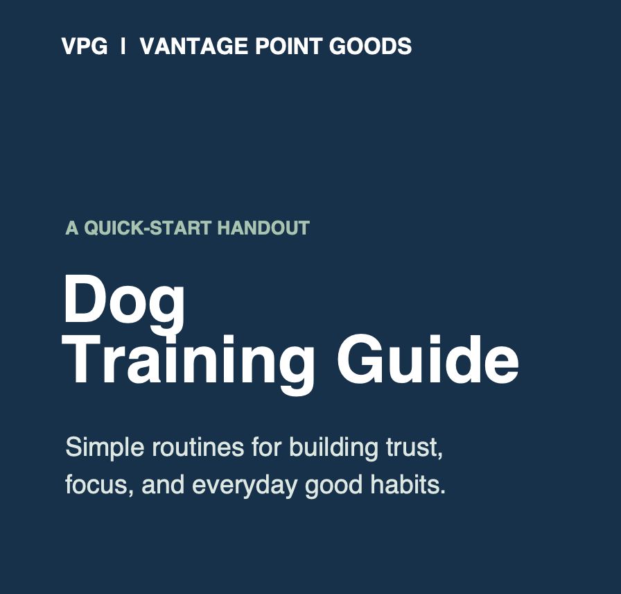 Dog Training Guide .pdf