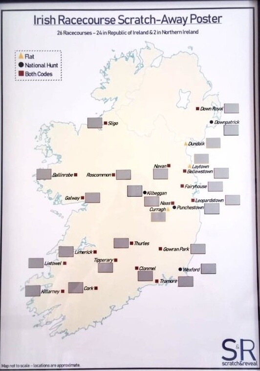 Irish Racecourse Poster