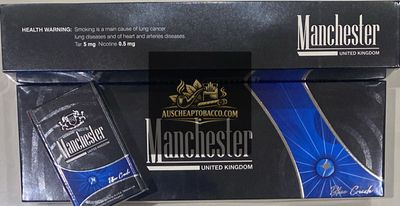 Manchester Blue Crush Menthol