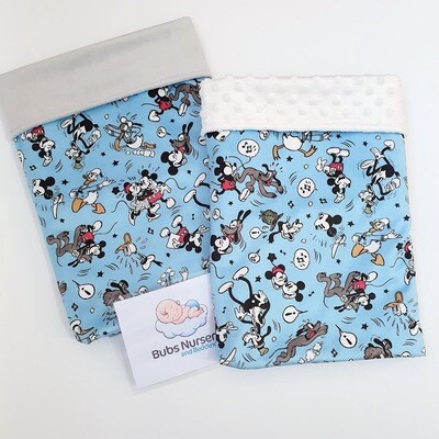 Mickey Mouse & Friends Minky baby blanket