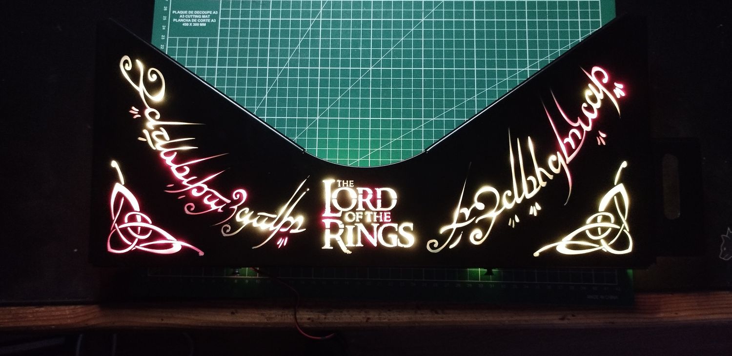 Apron Lord of the Rings Black edition